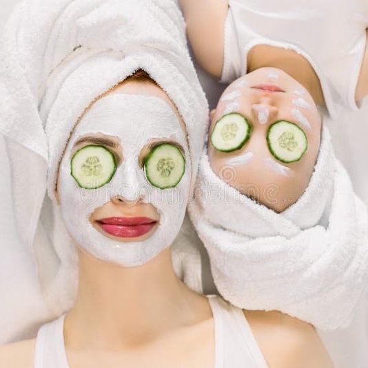 Спа-свидание с дочками 